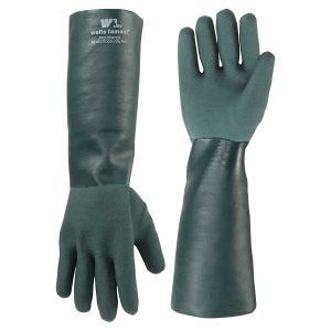 PVC Coated 18-Inch Chemical Gloves