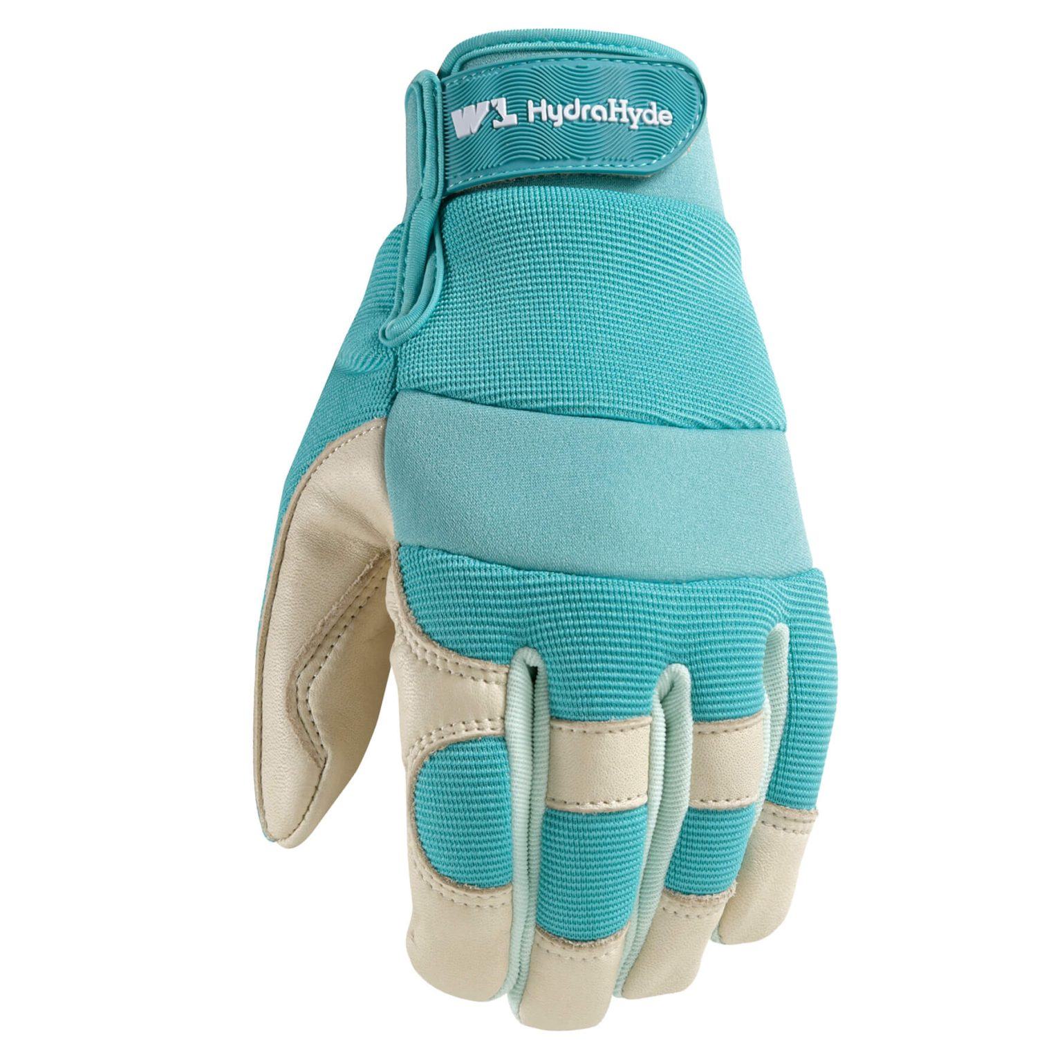 HydraHyde® Women’s Hybrid Leather Palm Work Gloves Wells Lamont