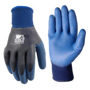 Men's Double Coated Latex Grip Winter Work Gloves