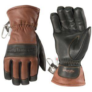 Men's Goatskin Leather Insulated Adjustable Wrist