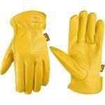 Men's Deerskin Leather Shirred Wrist Gloves | Wells Lamont
