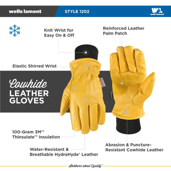 Men's HydraHyde® Insulated Slip-On Knit Wrist - Image 3
