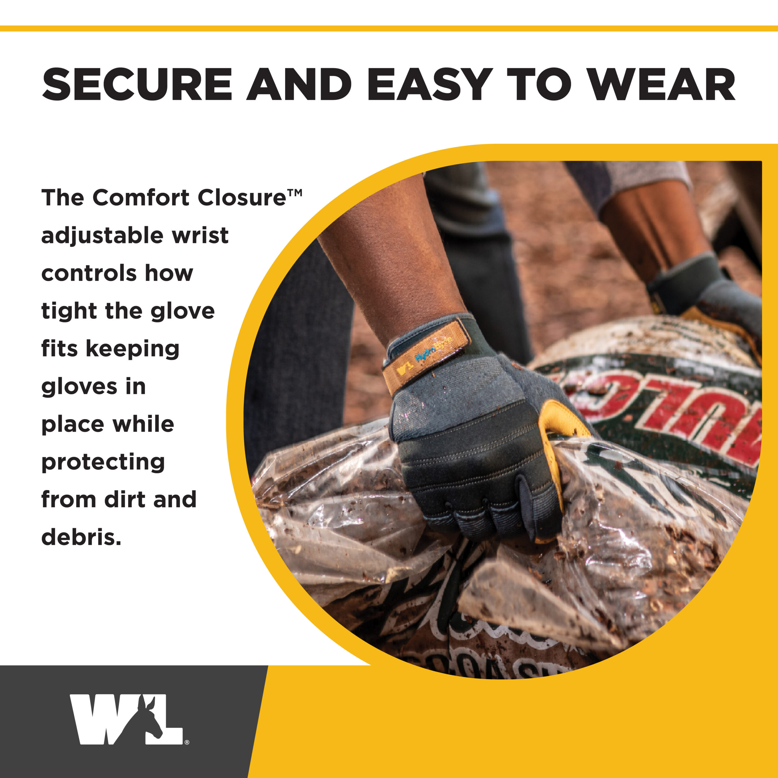 Men's HydraHyde® Leather Hybrid Adjustable Wrist - Image 4