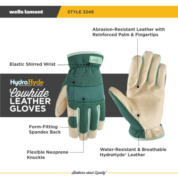 Women's HydraHyde® Leather Hybrid Open Cuff - Image 3