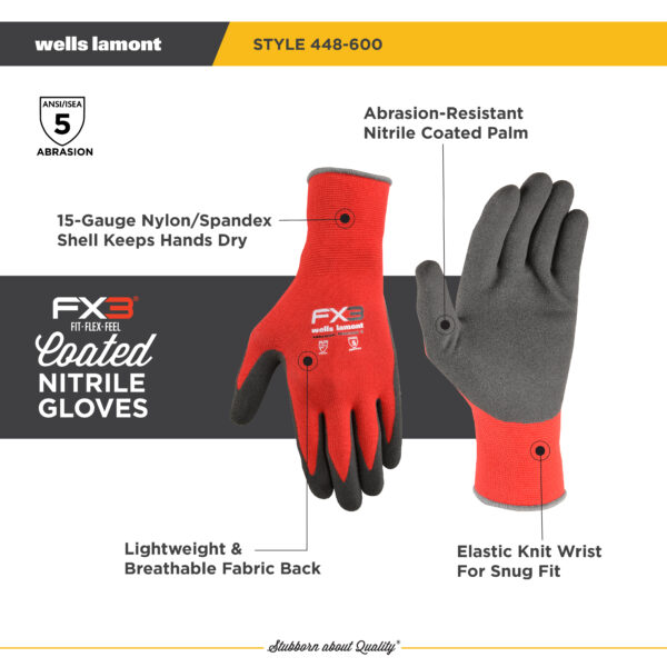 Men's FX3® Nitrile Coated Grip - Image 3