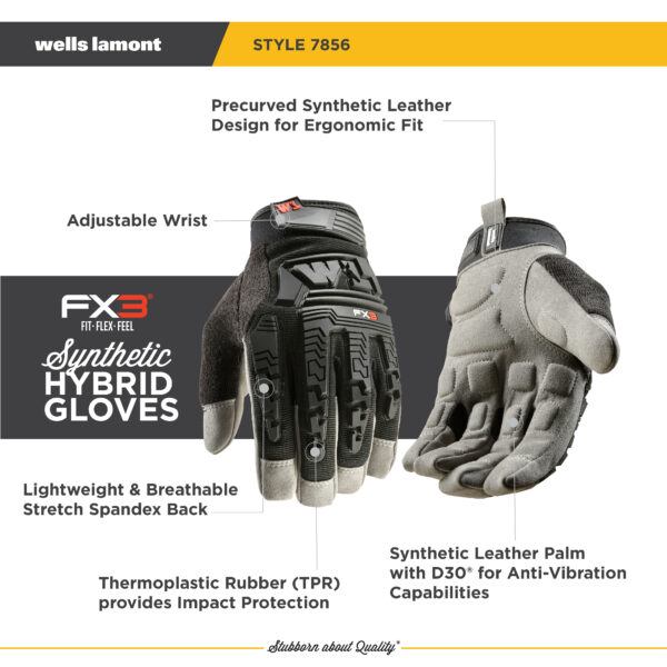 Men's FX3® Impact Protection Adjustable Wrist - Image 3