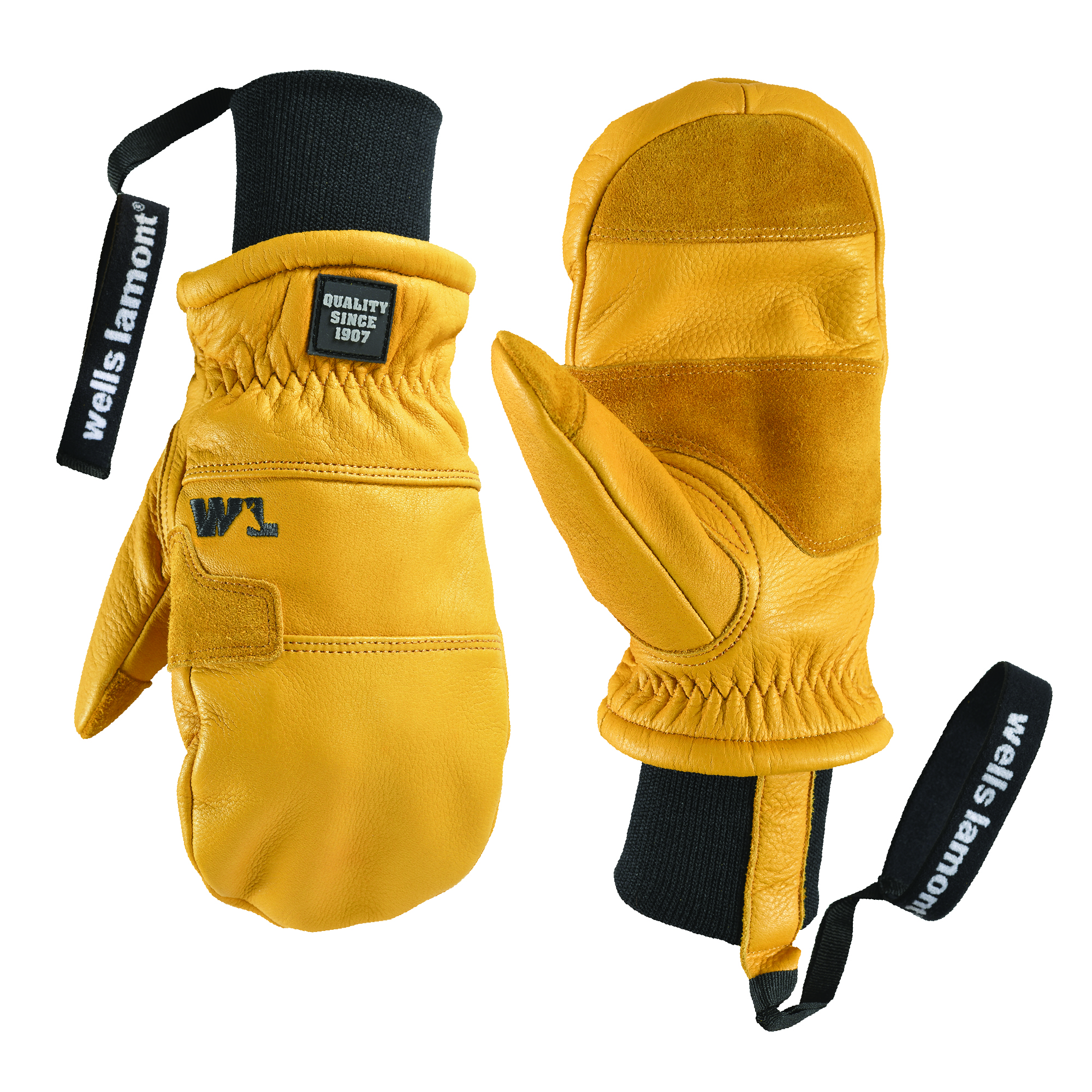 HydraHyde® Insulated Knit Wrist Mitten with Ski Strap