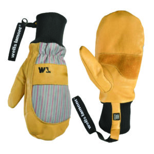 HydraHyde® Insulated Knit Wrist Mitten with Ski Strap