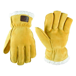 Deerskin Sherpa Lined Slip-On Wrist