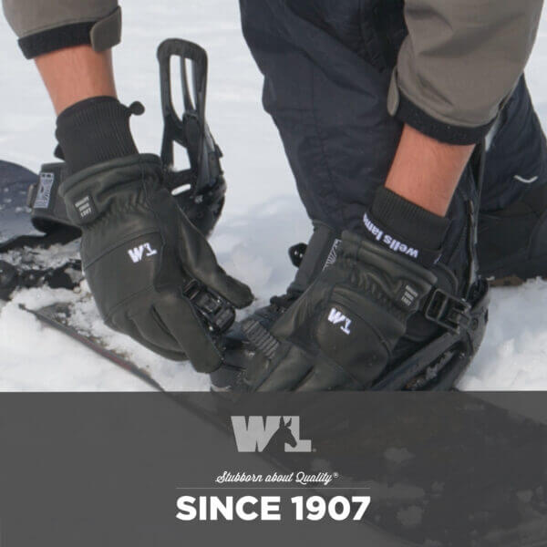HydraHyde® Insulated Knit Wrist Mitten with Ski Strap | Wells Lamont