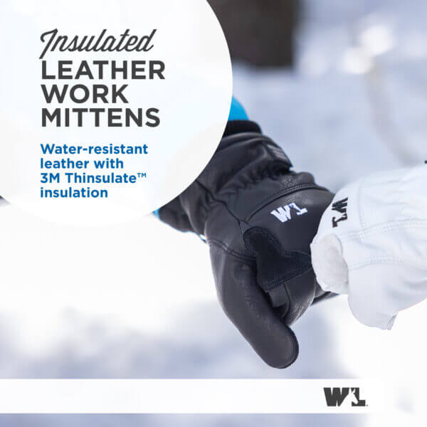 HydraHyde® Insulated Knit Wrist Mitten with Ski Strap | Wells Lamont